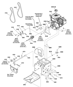 Part Location Diagram of 1754891GYP Murray Frame